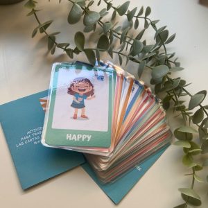CARTAS ACTIVIDADES:  CONOCE LAS EMOCIONES (EN INGLES) - 40 UNDS.